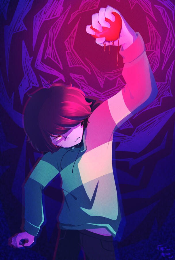 ANOTHER HIM (Deltarune) Print