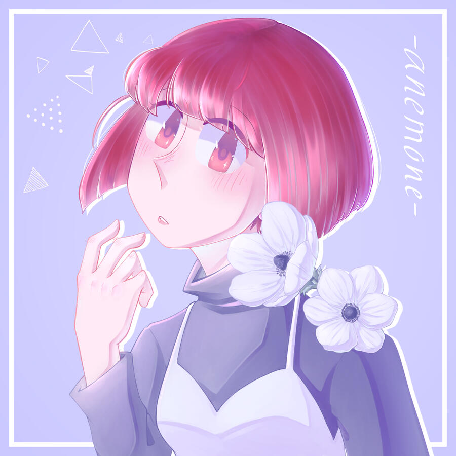 Arima Kana Flower Language Print