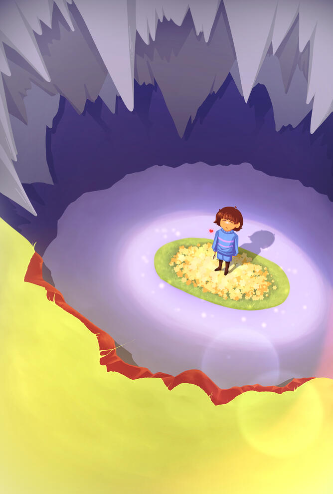 Once Upon A Time (Undertale) Print