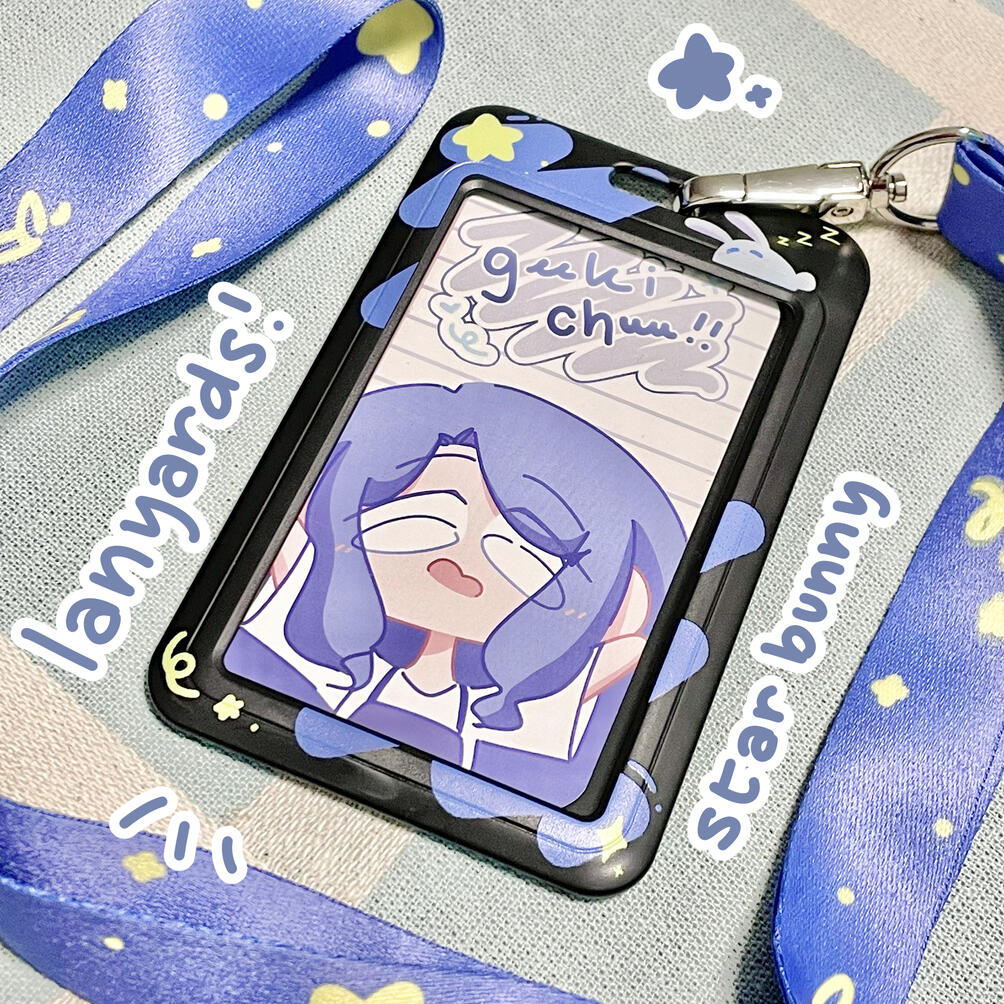 Star Bunny Lanyard Cardholder